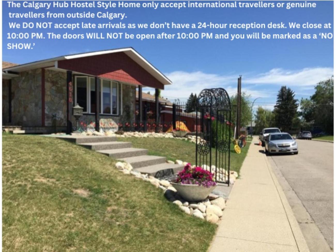 The Calgary Hub Hostel Style Home 외부 사진